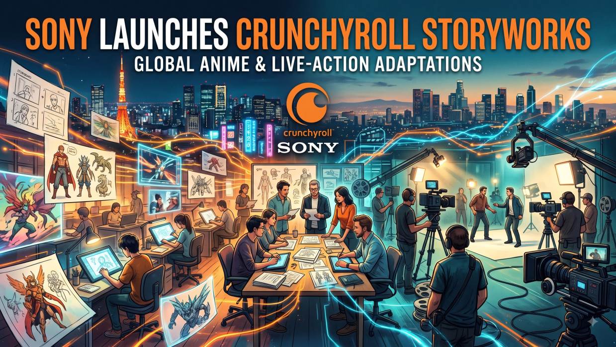 sony launches crunchyroll story
